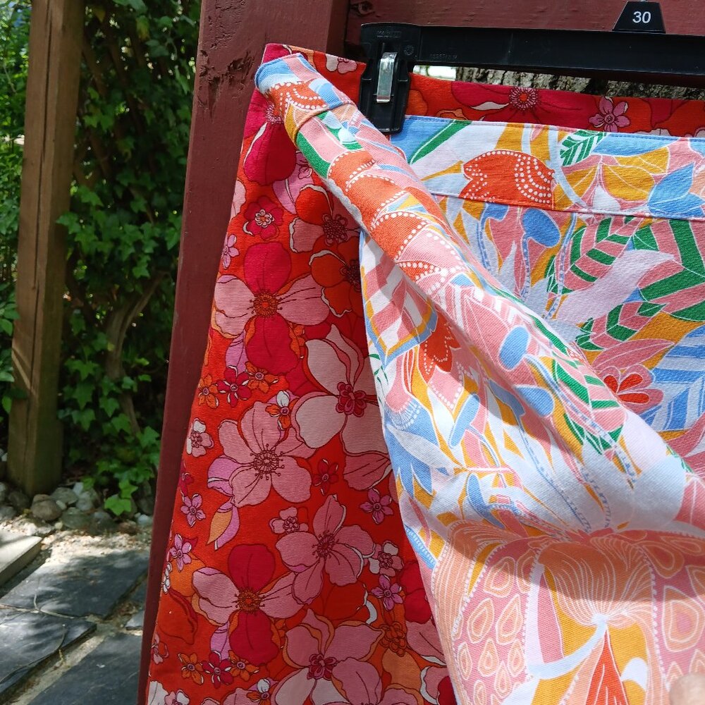 A lot of 2 Talbot's Petite cotton fully lined skirts sz 12P